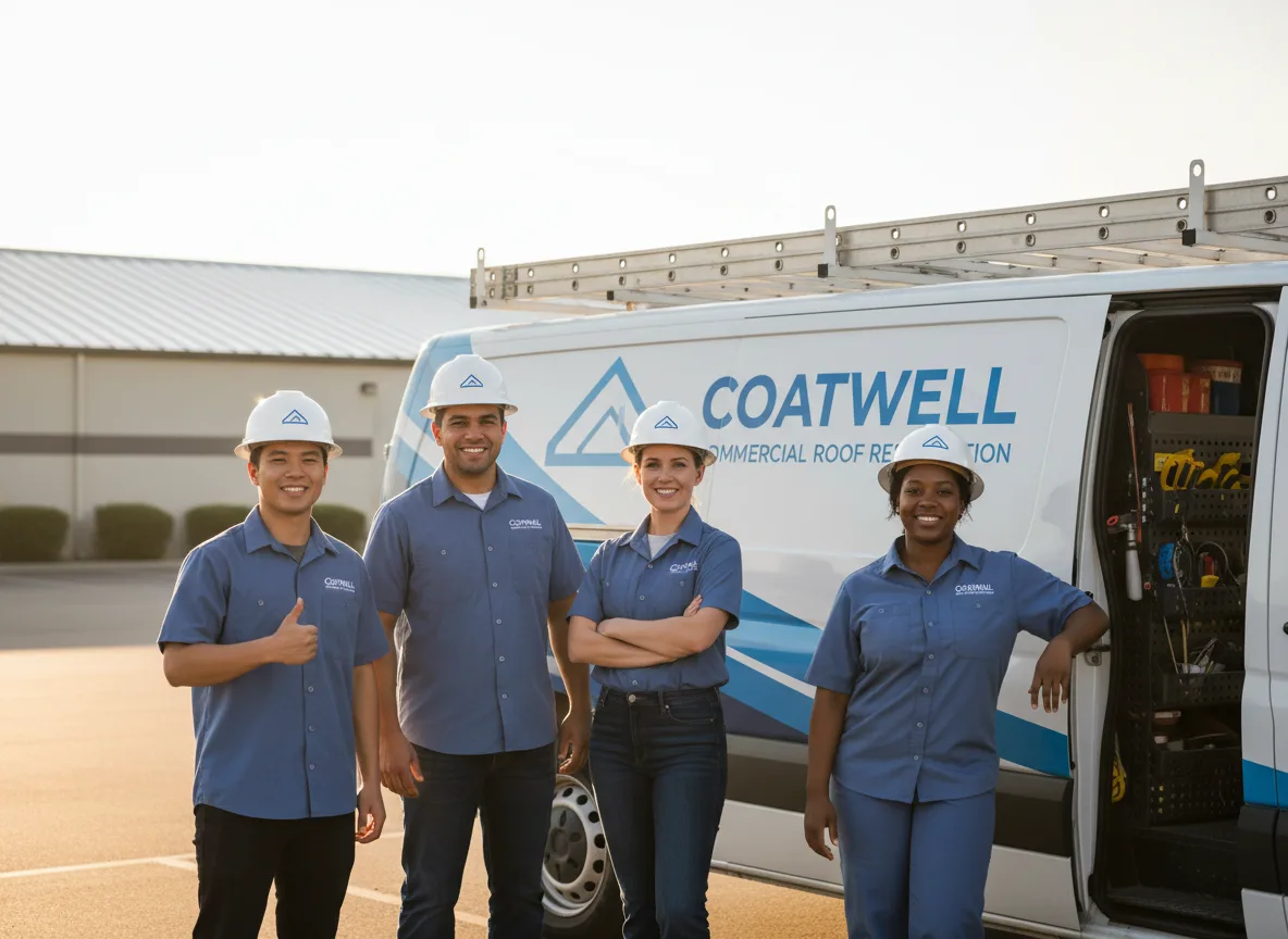 Commercial roof coating company in Cerritos, CA
